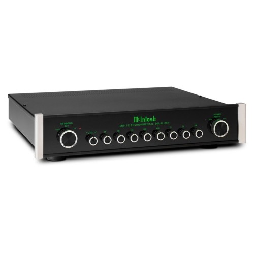 ​MCINTOSH MQ112 – AUKŠTOS KLASĖS 8 JUOSTŲ ANALOGINIS EKVALAIZERIS SU TILT VALDYMU. DAŽNIŲ DIAPAZONAS: +0, -0,5 DB NUO 20 HZ IKI 20 KHZ; +0, -1 DB NUO 10 HZ IKI 100 KHZ. SIGNALO IR TRIUKŠMO SANTYKIS: 115 DB (ŽEMIAU NOMINALIOS IŠVESTIES). 