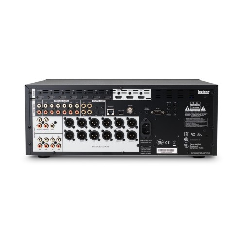 LEXICON MC-10 AV PROCESORIUS DAŽNIŲ JUOSTA 20HZ – 20KHZ +/- 0.1DB, THD+N (20HZ – 20KHZ) -100DB 