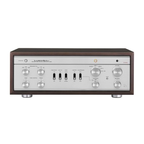LUXMAN CL-38UC – TAI AUKŠČIAUSIOS KLASĖS LEMPINIS KONTROLINIS STIPRINTUVAS, GALIA: 35 W (SU 230 V MAITINIMU). GALIA: 2 × 10 W RMS (6 Ω) 
