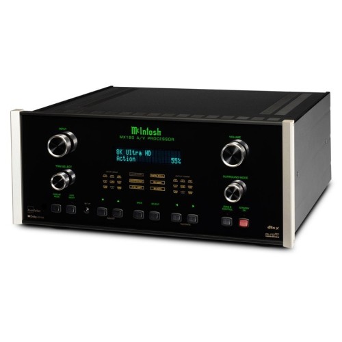 ​MCINTOSH MX180 – AUKŠČIAUSIOS KLASĖS 8K A/V PROCESORIUS. 8K IR 4K VAIZDO PALAIKYMAS. PLATUS HDR FORMATŲ PALAIKYMAS. IŠPLĖSTINĖS HDMI FUNKCIJOS.  