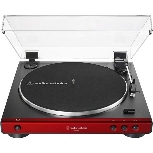 AUDIO-TECHNICA AT-LP60X, AUTOMATINIS PATEFONAS GREITIS: 33-1/3 APS/MIN, 45 APS/MIN, INTEGRUOTA DUAL MAGNET™ TECHNOLOGIJA, DIRŽINĖ PAVARA 
