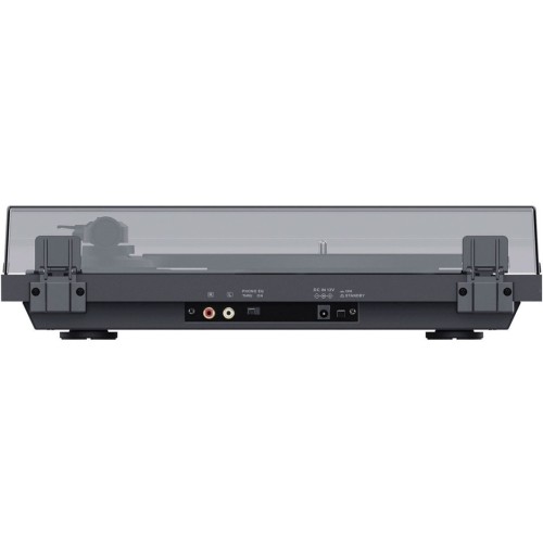 TEAC TN-175 AUTOMATINIS PATEFONAS PLOKŠTELIŲ GROTUVAS SU ATJUNGIAMU FONOKOREKTORIUM AUKŠTOS KOKYBĖS KARTRIDŽAS AUDIO-TECHNICA AT3600L, 2 GALIMI GREIČIAI: 33/45 APS/MIN. 