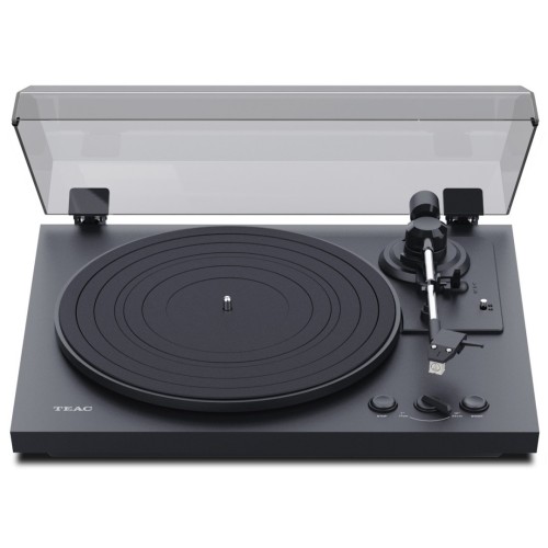 TEAC TN-175 AUTOMATINIS PATEFONAS PLOKŠTELIŲ GROTUVAS SU ATJUNGIAMU FONOKOREKTORIUM AUKŠTOS KOKYBĖS KARTRIDŽAS AUDIO-TECHNICA AT3600L, 2 GALIMI GREIČIAI: 33/45 APS/MIN. 