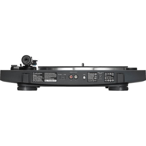AUDIO-TECHNICA AT-LP3XBT PLOKŠTELIŲ GROTUVAS / PATEFONAS PILNAI AUTOMATINIS SU FONOKOREKTORIUM IR BLUETOOH 