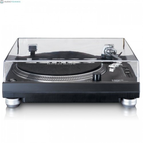 LENCO L-3809 – PUSIAU AUTOMATINIS, TIESIOGINĖS PAVAROS VINILO GROTUVAS/PATEFONAS SU USB IŠVESTIMI, PAVAROS TIPAS: TIESIOGINĖ PAVARA.  KARTRIDŽAS: PRIDEDAMAS MM TIPO KARTRIDŽAS.