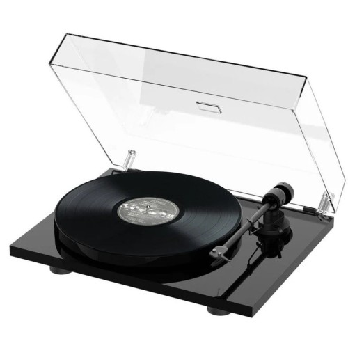 PRO-JECT E1 PHONO PATEFONAS PLOKŠTELIŲ GROTUVAS GREITIS: 33, 45 APS/MIN, ELEKTRONINIS GREIČIO KEITIKLIS, DIRŽINĖ PAVARA 
