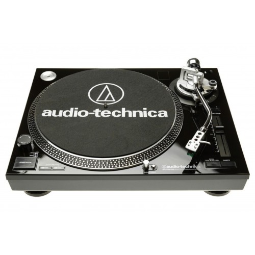 AUDIO-TECHNICA AT-LP120USBHC PLOKŠTELIŲ GROTUVAS / PATEFONAS, NEMOKAMAS PRISTATYMAS