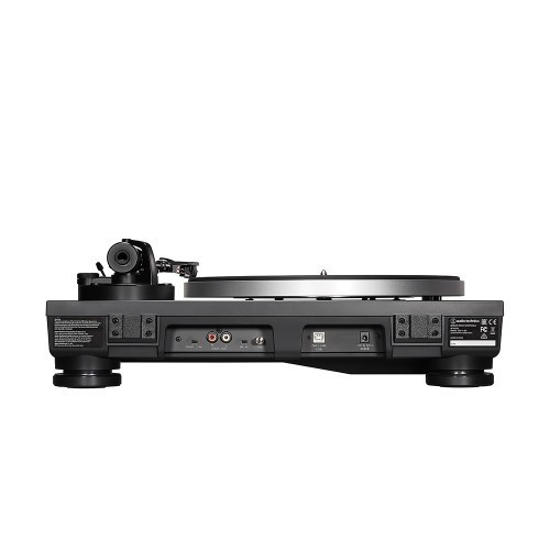 AUDIO-TECHNICA AT-LP5X PILNAI MECHANINIS PATEFONAS 3 GALIMI GREIČIO VARIANTAI 33-1/3, 45 BEI 78 APS/MIN, PRADINĖ TRAUKA >1.0 KGF.CM 