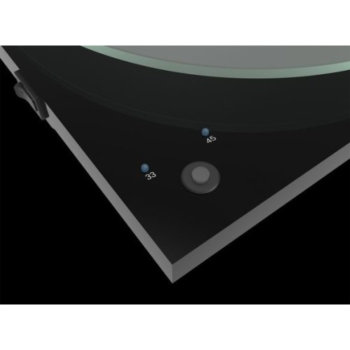 PRO-JECT T1 PHONO SB PATEFONAS PLOKŠTELIŲ GROTUVAS SU FONOKOREKTORIUMI IR DIRŽINĖ PAVARA, GREITIS: 33-45 APS/MIN, ELEKTRINIS GREIČIO KEITIKLIS 