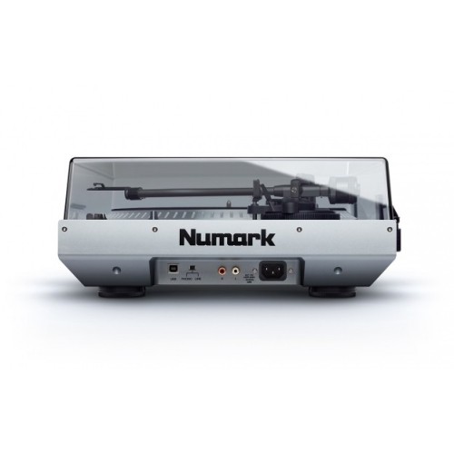 NUMARK NTX1000 DIDELIO SUKIMO MOMENTO PROFESIONALUS DJ PATEFONAS GALIMI GREIČIO PASIRINKIMAI 33 1/3 APS/MIN, 45 APS/MIN. DC 3-JŲ FAZIŲ MOTORAS 