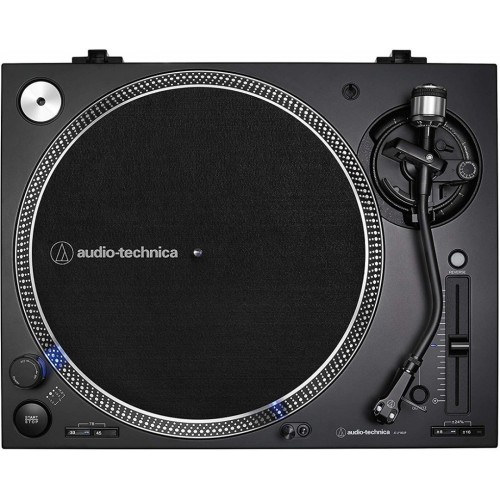 AUDIO-TECHNICA AT-LP140XP PROFESIONALUS DIRECT DRIVE PATEFONAS 3 GALIMI GREIČIAI 33-1/3, 45, 78 APS/MIN. 