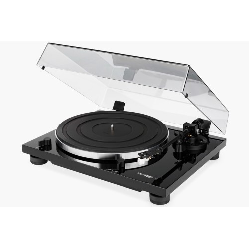 THORENS TD 201 PATEFONAS GALIMI GREIČIAI: 33 1/3, 45 APS/MIN, DIRŽINĖ PAVARA, THORENS TP 71 TONEARMAS, AUDIO-TECHNICA AT3600 KARTRIDŽAS 
