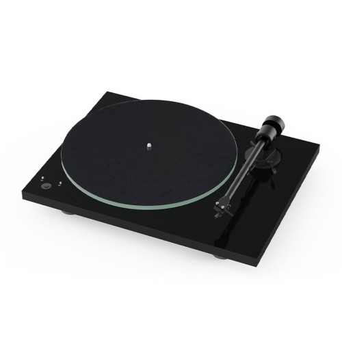 PRO-JECT T1 EVO BT PLOKŠTELIŲ GROTUVAS SU UŽMONTUOTA ORTOFON OM 5E MM TIPO GALVUTE BEI ĮMONTUOTU BLUETOOTH 