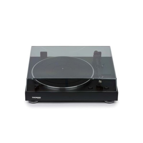 THORENS TDA 101 A, PATEFONAS UŽMONTUOTA AUDIO TEHNICA AT3600 MM TIPO GALVUTĖ, MYGTUKO PASPAUDIMU KEIČIAMI 33 BEI 45 GREIČIAI 