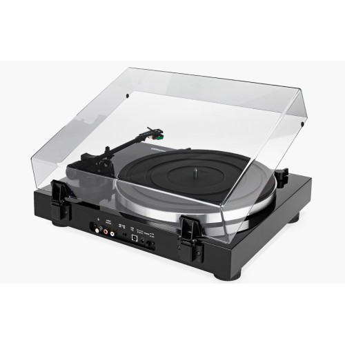 ​​THORENS TD 202 - AUKŠTOS KOKYBĖS ANALOGINIS PATEFONAS. PAVAROS TIPAS: DIRŽINĖ PAVARA SU ELEKTRONINIU GREIČIO VALDYMU,  GREIČIAI: 33 1/3 IR 45 APS./MIN. 
