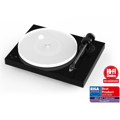 PRO-JECT X1 B PATEFONAS SU PICK-IT S2 MM KARTRIDŽU GALIMI GREIČIAI 33, 45, 78 APS/MIN SU ELEKTRONINIU GREIČIO KEITIKLIU, DIRŽINĖ PAVARA 