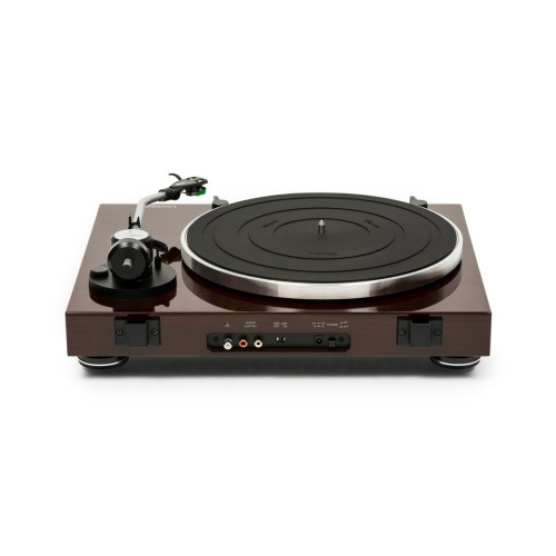 ​​THORENS TD 204 - AUKŠTOS KOKYBĖS ANALOGINIS PATEFONAS. PAVAROS TIPAS: DIRŽINĖ PAVARA SU ELEKTRONINIU GREIČIO VALDYMU,  GREIČIAI: 33 1/3 IR 45 APS./MIN. 