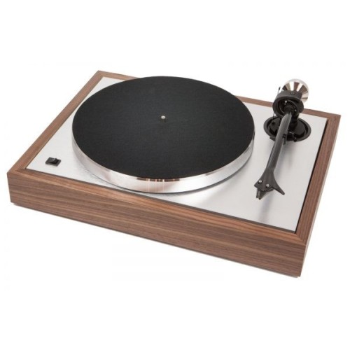 PRO-JECT THE CLASSIC PATEFONAS SU 2M SILVER KARTRIDŽU GALIMI GREIČIO VARIANTAI 33, 45 APS/MIN MECHANIŠKAI REGULIUOJAMAS GREITIS, DIRŽINĖ PAVARA 