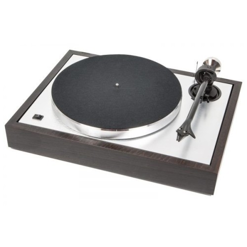 PRO-JECT THE CLASSIC PATEFONAS SU 2M SILVER KARTRIDŽU GALIMI GREIČIO VARIANTAI 33, 45 APS/MIN MECHANIŠKAI REGULIUOJAMAS GREITIS, DIRŽINĖ PAVARA 