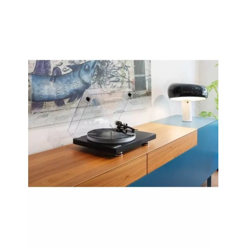 CLEARAUDIO COMPASS – AUKŠTOS KLASĖS PATEFONAS SU N1 MM GALVUTE, TONEARMAS: T1 ALIUMINIS, GREIČIAI: 33 ⅓ AND 45 RPM 
