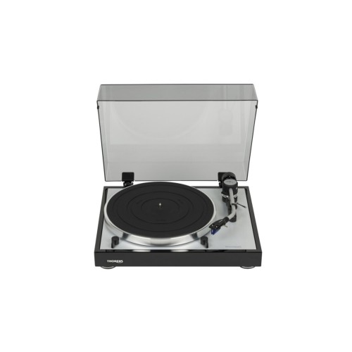 ​THORENS TD 403 DD - AUKŠTOS KLASĖS, RANKINIU BŪDU VALDOMAS PATEFONAS SU TIESIOGINE PAVARA. PAVAROS TIPAS: TIESIOGINĖ PAVARA,  VARIKLIS: 24 V DC VARIKLIS 