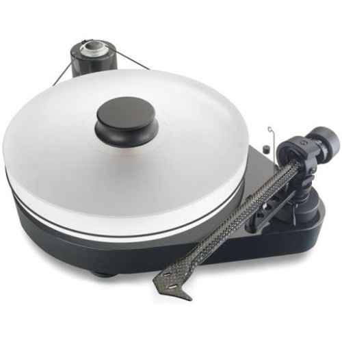 PRO-JECT RPM 9.1X ACRYLIC PATEFONAS GALIMI GREIČIO VARIANTAI 33, 45 APS/MIN SU MECHANINIU GREIČIŲ KEITIKLIU, DIRŽINĖ PAVARA 