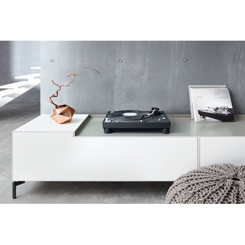 TECHNICS SL-1210GR DIRECT-DRIVE PATEFONAS GREITIS 33-1/3, 45 IR 78 R/MIN, DIAMETRAS 332 MM, REULIAVIMO DAŽNIS ±8 %, ±16 %  