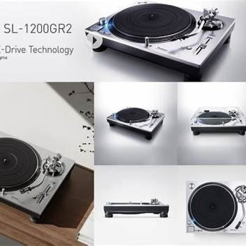 TECHNICS SL-1200GR2 - AUKŠTOS KLASĖS TIESIOGINĖS PAVAROS PATEFONAS, SUKIMOSI GREIČIAI: 33 1/3, 45 IR 78 APS./MIN.​  GREITAVEIKOS REGULIAVIMAS: ±8 % IR ±16 %.  