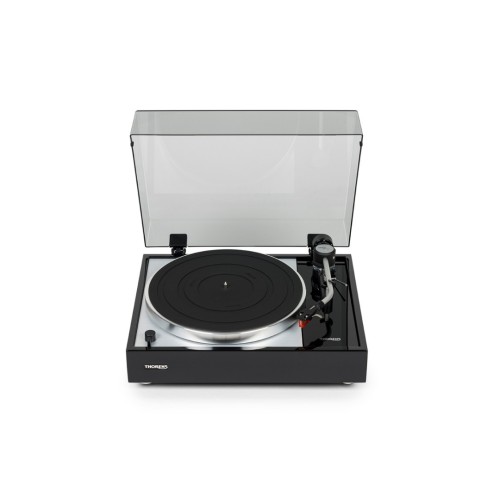​THORENS TD 1500 - AUKŠTOS KOKYBĖS ANALOGINIS PATEFONAS. PAVAROS TIPAS: DIRŽINĖ PAVARA SU ELEKTRONINIU VALDYMU. GREIČIAI: 33 1/3 IR 45 APS./MIN., ELEKTRONINIS PASIRINKIMAS. 