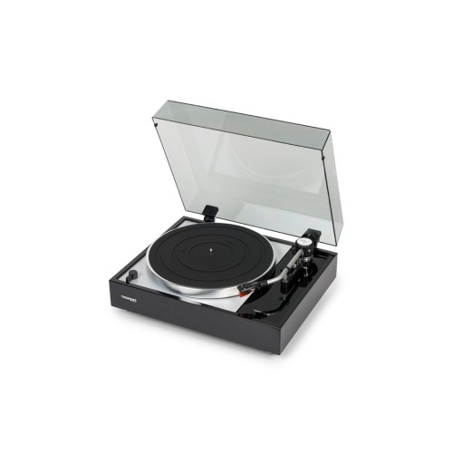 ​THORENS TD 1500 - AUKŠTOS KOKYBĖS ANALOGINIS PATEFONAS. PAVAROS TIPAS: DIRŽINĖ PAVARA SU ELEKTRONINIU VALDYMU. GREIČIAI: 33 1/3 IR 45 APS./MIN., ELEKTRONINIS PASIRINKIMAS. 
