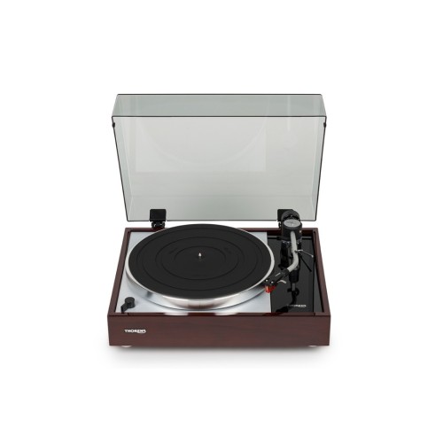 ​THORENS TD 1500 - AUKŠTOS KOKYBĖS ANALOGINIS PATEFONAS. PAVAROS TIPAS: DIRŽINĖ PAVARA SU ELEKTRONINIU VALDYMU. GREIČIAI: 33 1/3 IR 45 APS./MIN., ELEKTRONINIS PASIRINKIMAS. 