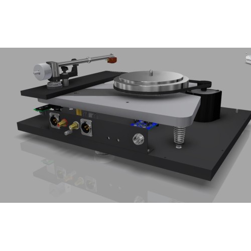 THORENS TD 1601 HI-END PATEFONAS BALANSINIS XLR IŠĖJIMAS, RCA JUNGTIS, IŠSKIRTINIS VINTAŽINIS DIZAINAS 
