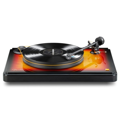 MOFI ELECTRONICS PRECISIONDECK FENDER – AUKŠTOS KOKYBĖS PATEFONAS. PLOKŠTELĖS GREIČIAI: 33 1/3 IR 45 RPM (RANKINIU BŪDU KEIČIAMI). PAVARA: DIRŽINĖ (BELT-DRIVE) SISTEMA SU ITIN TIKSLIU VARIKLIO VALDYMU. 