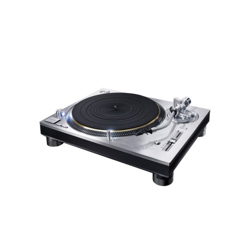 TECHNICS SL-1200GEG-S DIRECT DRIVE ANALOGINIS PATEFONAS GREITIS 33-1/3, 45 IR 78 R/MIN, TRAUKA PALEIDŽIANT 3.3 KG-CM, REGULIUOJAMAS DAŽNIS ±8 %, ±16 % 
