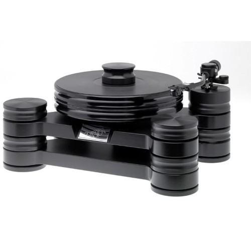 TRANSROTOR DARK STAR TR800S PLOKŠTELIŲ GROTUVAS + SME M2-9 + KONSTANT EINS + MC MERLO  