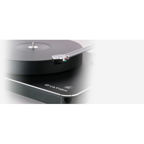 CLEARAUDIO OVATION – AUKŠTOS KLASĖS PATEFONAS. PAVARA: DIRŽINĖ PAVARA SU OPTINE GREIČIO KONTROLE (OSC). 