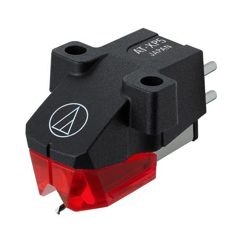 AUDIO-TECHNICA AT-XP5 PLOKŠTELIŲ GROTUVO PATEFONO GALVUTĖ DAŽNIŲ JUOSTA 20 - 18,000 HZ, KANALŲ ATSKYRIMAS 	20 DB PRIE 1KHZ 
