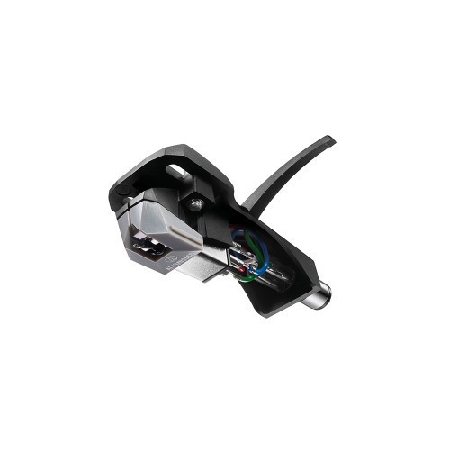 AUDIO-TECHNICA AT-VM95SP/H PLOKŠTELIŲ GROTUVO PATEFONO GALVUTĖ SUMONTUOTA AT-HS6BK APDAILA- GALVA, DAŽNIŲ JUOSTA 20 - 20,000 HZ 