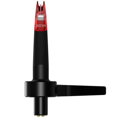 ORTOFON CONCORDE MUSIC RED PATEFONO KARTRIDŽAS SU GALVUTE, DAŽNIŲ JUOSTA 20-25.000 HZ (+3 / -1 DB), IŠĖJIMO LYGIS - 6 MV 