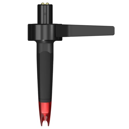 ORTOFON CONCORDE MUSIC RED PATEFONO KARTRIDŽAS SU GALVUTE, DAŽNIŲ JUOSTA 20-25.000 HZ (+3 / -1 DB), IŠĖJIMO LYGIS - 6 MV 