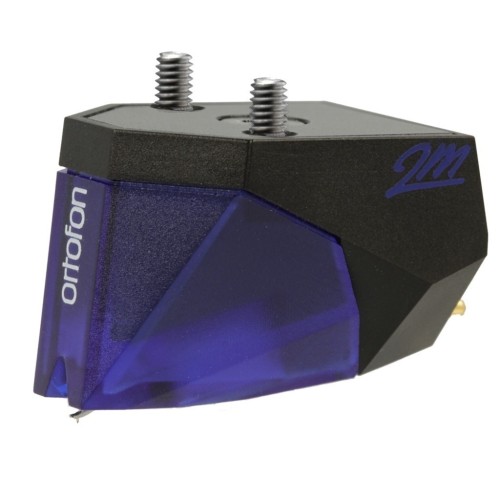 ORTOFON 2M BLUE VERSO PATEFONO KARTRIDŽAS SU GALVUTE, DAŽNIŲ JUOSTA 20-25.000 HZ (+2 / -1 DB), IŠĖJIMO LYGIS - 5,5 MV 