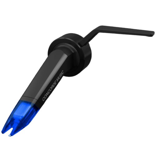 ORTOFON CONCORDE MUSIC BLUE PATEFONO KARTRIDŽAS SU GALVUTE, DAŽNIŲ JUOSTA 20-25.000 HZ (+2 / -1 DB), IŠĖJIMO LYGIS - 6 MV 