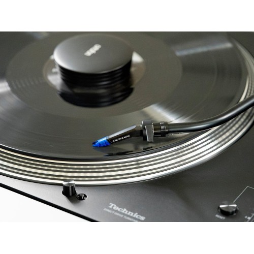 ORTOFON CONCORDE MUSIC BLUE PATEFONO KARTRIDŽAS SU GALVUTE, DAŽNIŲ JUOSTA 20-25.000 HZ (+2 / -1 DB), IŠĖJIMO LYGIS - 6 MV 