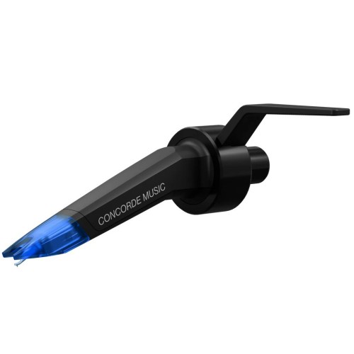 ORTOFON CONCORDE MUSIC BLUE PATEFONO KARTRIDŽAS SU GALVUTE, DAŽNIŲ JUOSTA 20-25.000 HZ (+2 / -1 DB), IŠĖJIMO LYGIS - 6 MV 