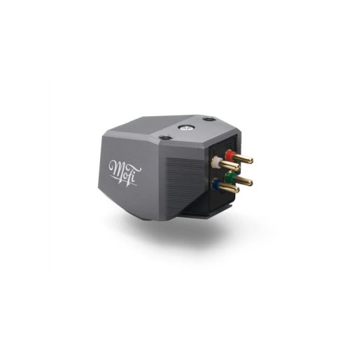 MOFI ELECTRONICS MASTERTRACKER MM – AUKŠČIAUSIOS KLASĖS JUDANČIO MAGNETO (MM) TIPO KARTRIDŽAS. ADATĖLĖS TIPAS: NUDE LINE-CONTACT – ITIN TIKSLI IR JAUTRI FORMA, UŽTIKRINANTI GILŲ KONTAKTĄ SU GRIOVELIU. 