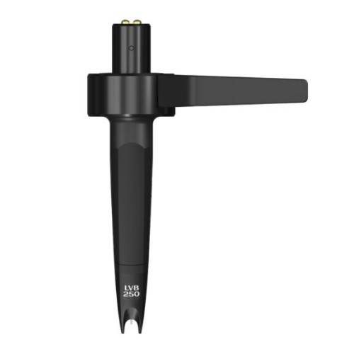 ORTOFON CONCORDE MUSIC BLACK LVB 250 PATEFONO KARTRIDŽAS SU GALVUTE, DAŽNIŲ JUOSTA 20-20.000 HZ (+2 / 0 DB), IŠĖJIMO LYGIS - 6 MV 