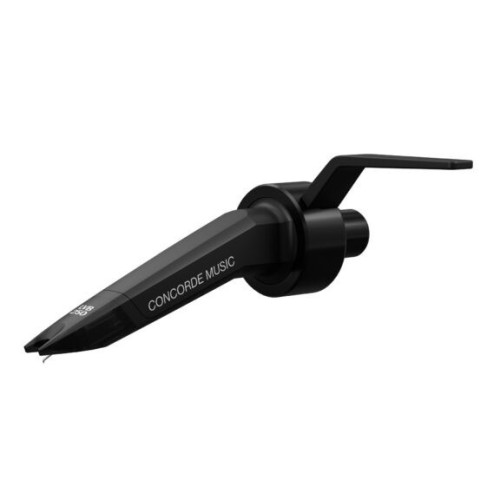 ORTOFON CONCORDE MUSIC BLACK LVB 250 PATEFONO KARTRIDŽAS SU GALVUTE, DAŽNIŲ JUOSTA 20-20.000 HZ (+2 / 0 DB), IŠĖJIMO LYGIS - 6 MV 