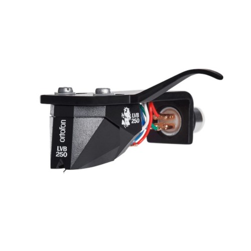 ORTOFON 2M BLACK LVB 250 PREMOUNTED, SUMONTUOTA PATEFONO GALVUTĖ 