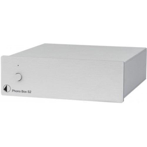 PRO-JECT PHONO BOX S2 MM/MC PHONO PRADINIS STIPRINTUVAS THD+N 0.01% MM/ 0.05% MC, GALIOS SUVARTOJIMAS 18 V / 85 MA 