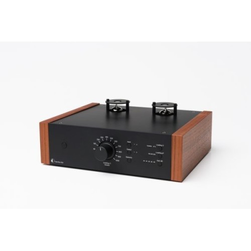 PRO-JECT TUBE BOX DS2 PRADINIS PHONO STIPRINTUVAS TŪBOS 2 X ECC83 (12AX7), THD < 0.04%, SNR 88 DBA 